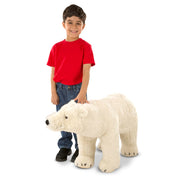 Giant Stuffed Animal Polar Bear L6