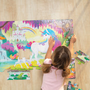 Glow-in-the-Dark Unicorn Floor Puzzle - 48 Pieces N4
