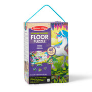 Glow-in-the-Dark Unicorn Floor Puzzle - 48 Pieces N4