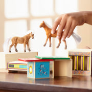 Horse Carrier Wooden Vehicles Play Set H0