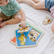 House Pets Jumbo Knob Puzzle - 3 Pieces E8