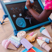 Ice Cream Shop Chalk Play Set O4
