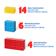 Jumbo Cardboard Blocks - 24 Pieces T4