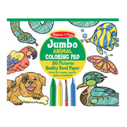 Jumbo Coloring Pad - Animals R0