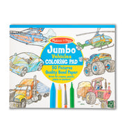 Jumbo Coloring Pad - Vehicles R4
