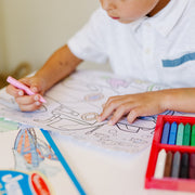 Jumbo Coloring Pad - Vehicles R4