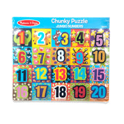 Jumbo Numbers Chunky Puzzle K4