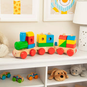 Jumbo Wooden Stacking Train – Classic K1