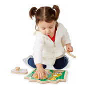 Jungle Friends Jumbo Knob Puzzle - 3 Pieces O3