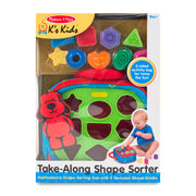 K's Kids Take-Along Shape Sorter C8