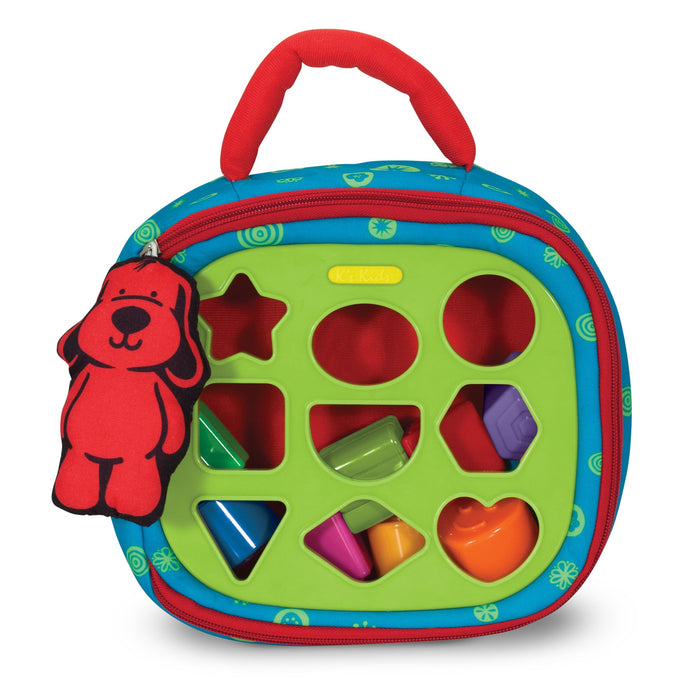 K's Kids Take-Along Shape Sorter V8