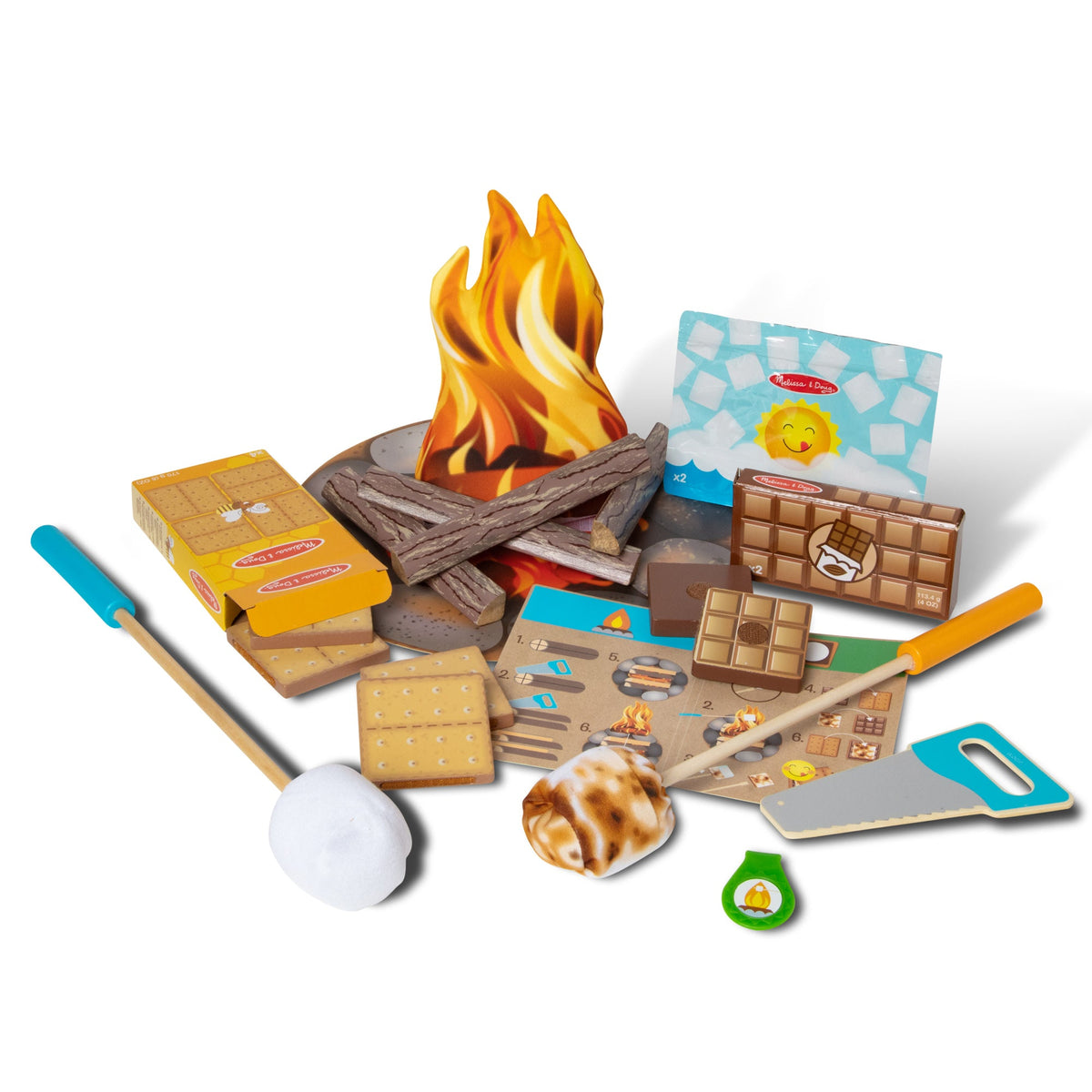 Let's Explore Campfire S'Mores Play Set S0