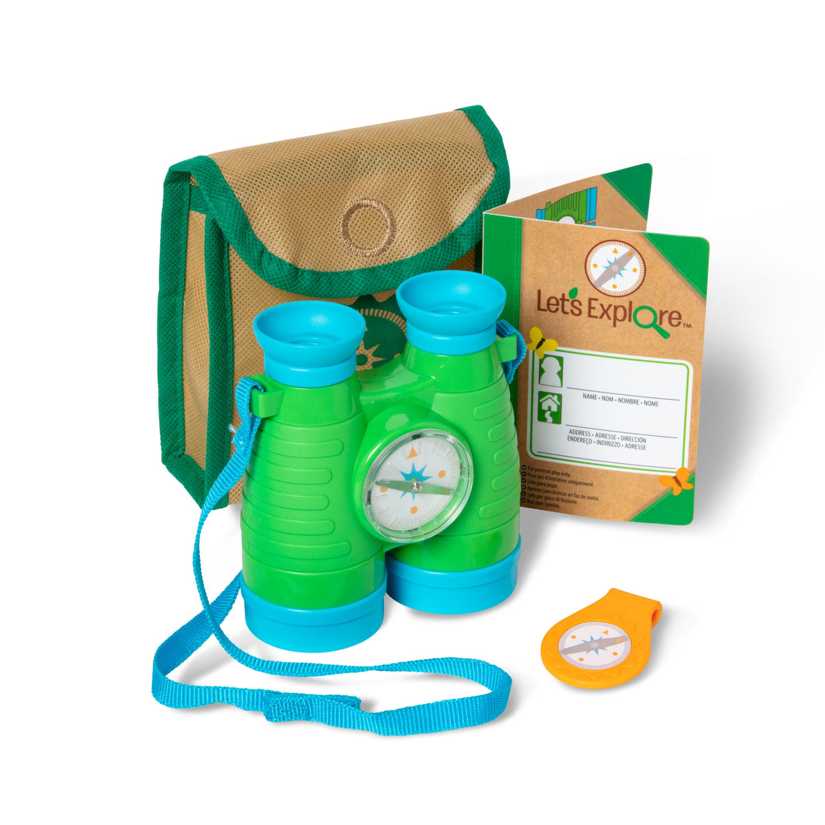 Let’s Explore Binoculars & Compass Play Set D5