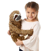 Lifelike Plush Sloth S9