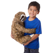 Lifelike Plush Sloth S9