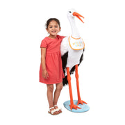 Lifelike Plush Stork Z3
