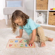Lift & See Numbers Peg Puzzle - 10 Pieces S1