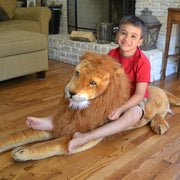 Lion Lifelike Plush Stuffed Animal O0