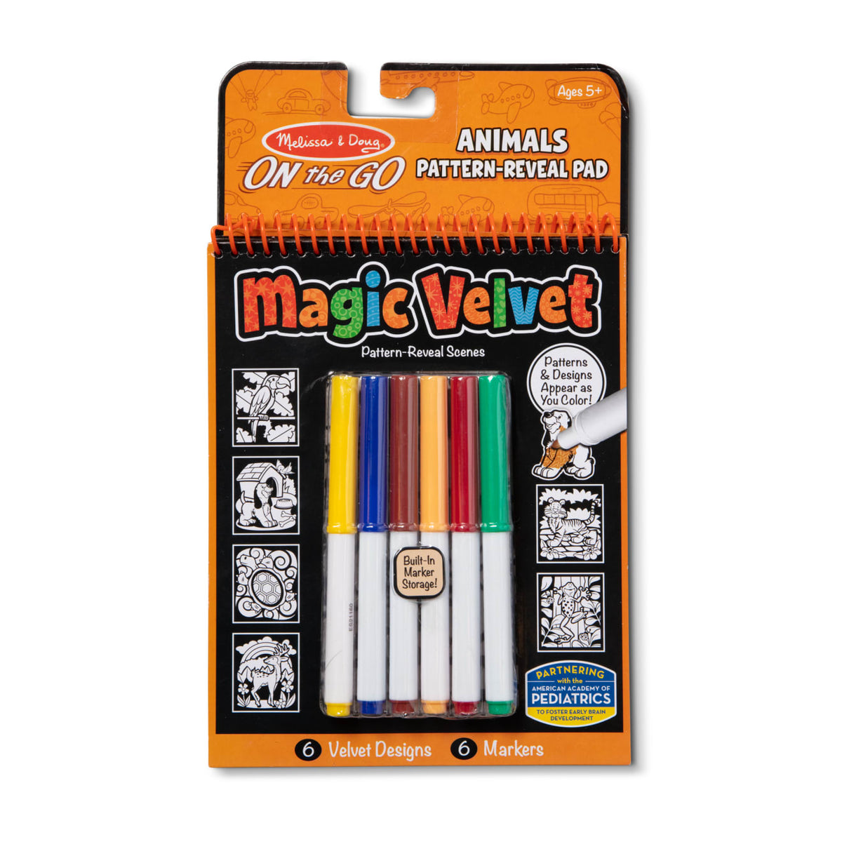 Magic Velvet Animal Scenes - On the Go Travel Activity A1