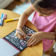 Magic Velvet Butterfly Scenes - On the Go Travel Activity W3