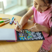 Magic Velvet Butterfly Scenes - On the Go Travel Activity W3