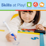 Magnetic Chalkboard & Dry-Erase Board (Uppercase) R4
