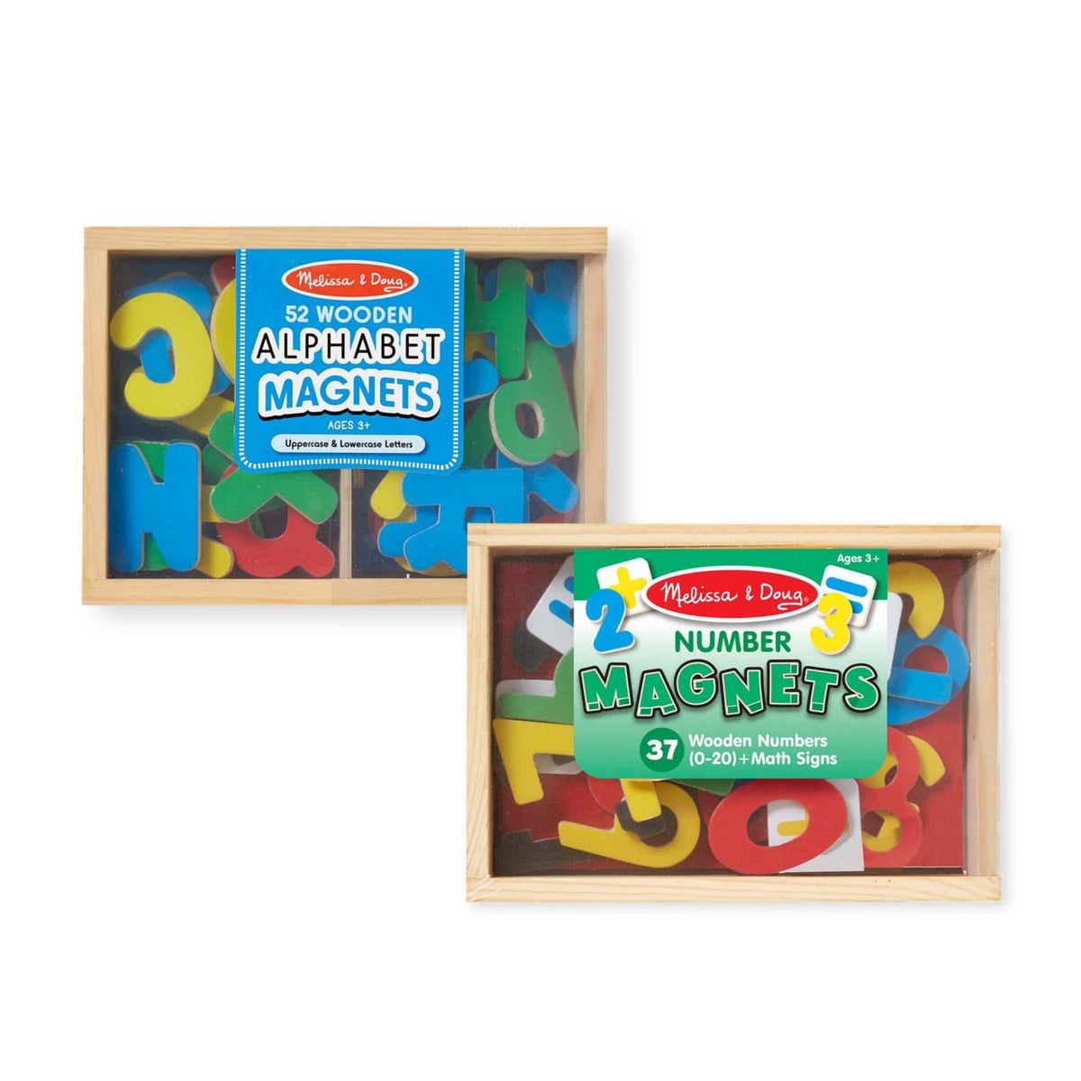 Magnetic Letters & Numbers Bundle A7