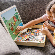 Magnetic Matching Picture Game A7