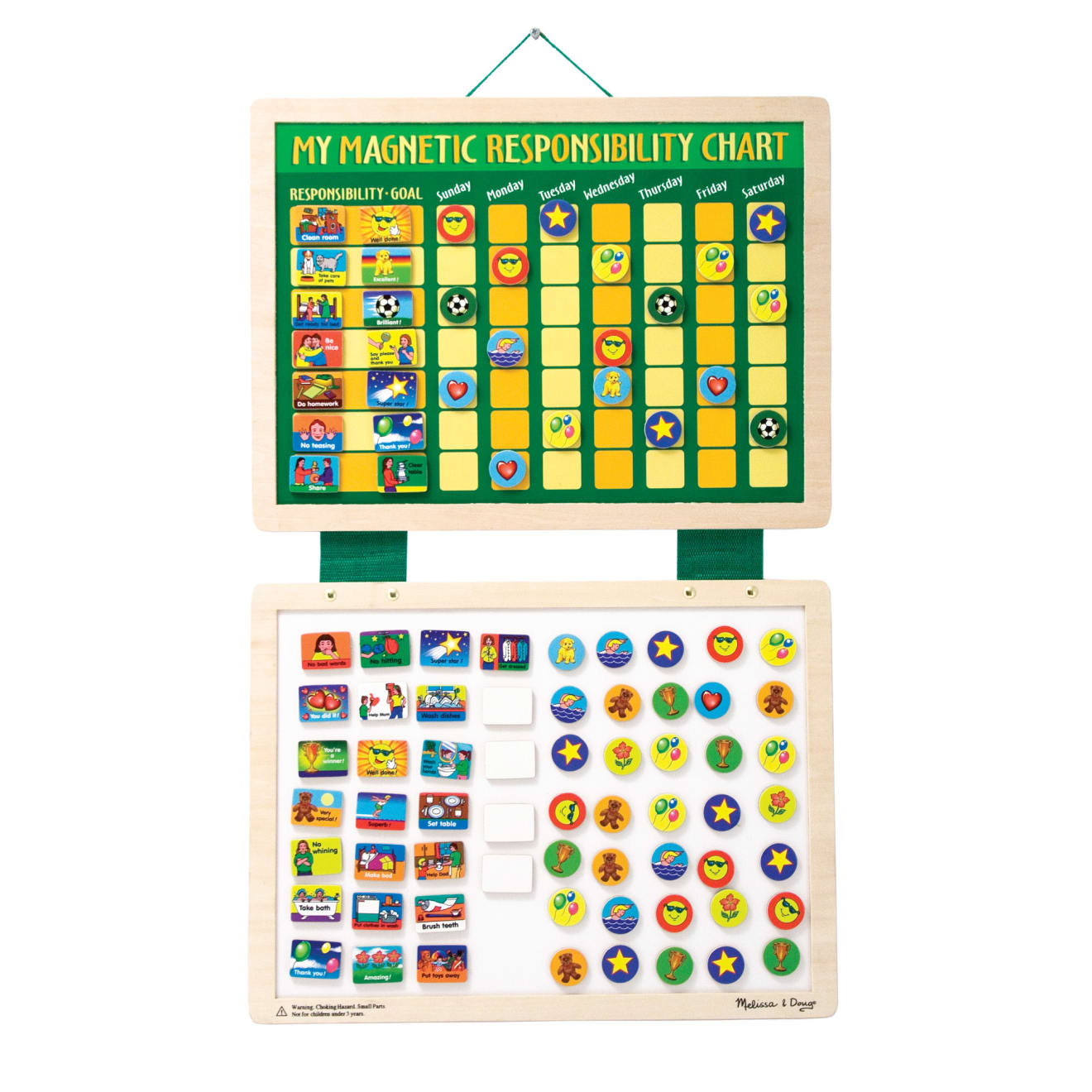 Magnetic Responsibility Chart - Chore Chart E6