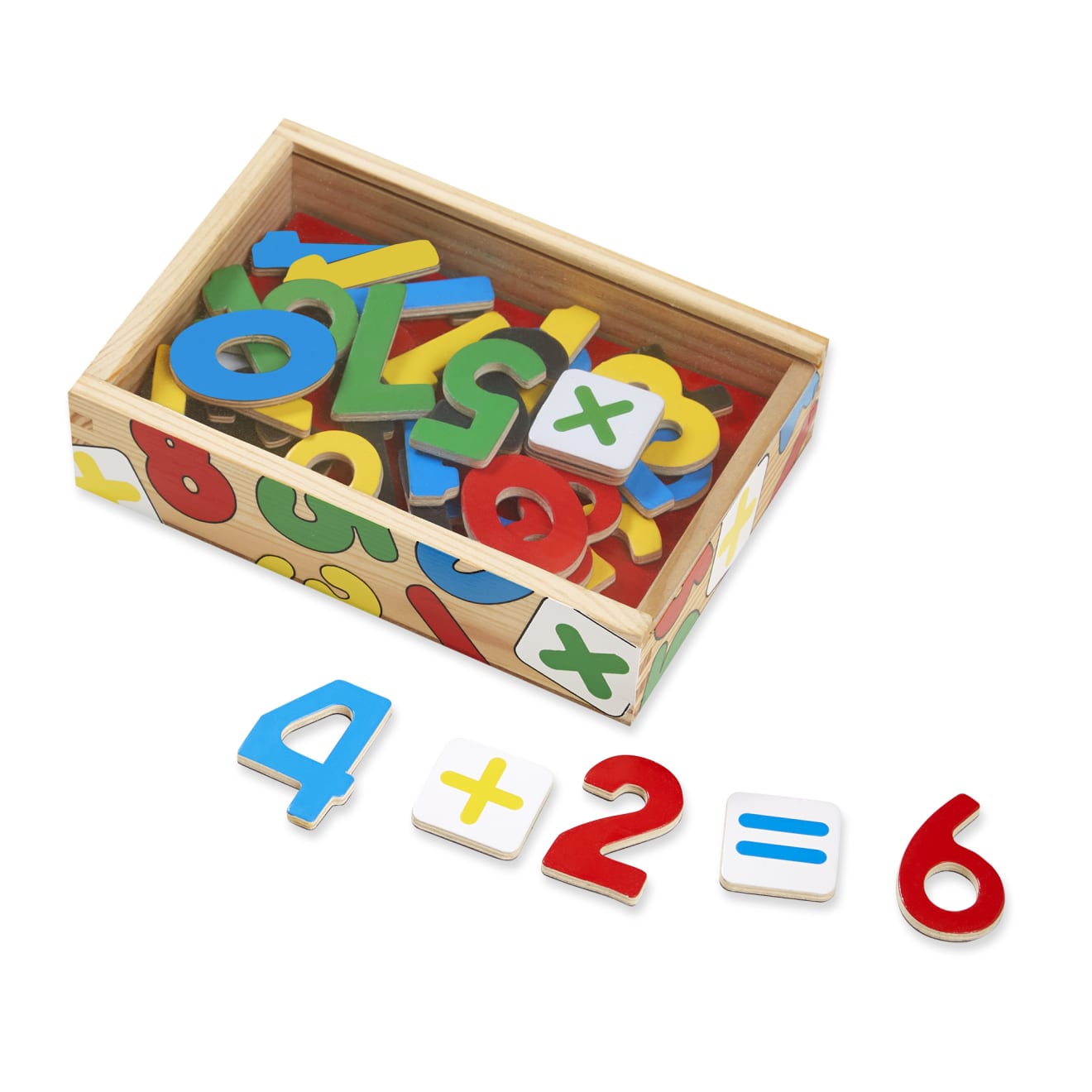 Magnetic Wooden Numbers A9