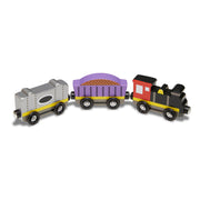 Magnetic Wooden Train Cars S1