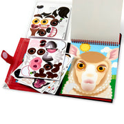 Make-a-Face – Farm Reusable Sticker Pad – On the Go Travel Activity G5