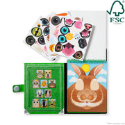 Make-a-Face – Pets Reusable Sticker Pad – On the Go Travel Activity A4