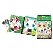 Make-a-Face – Pets Reusable Sticker Pad – On the Go Travel Activity A4