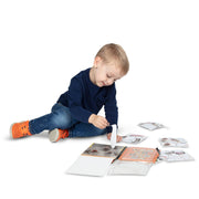 Make-A-Face Reusable Sticker Pad 3-Pack: Safari, Farm, Pets R1