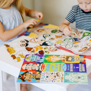 Make-a-Face Sticker Pad - Crazy Characters W4