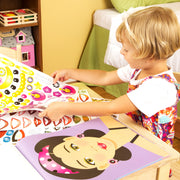 Make-a-Face Sticker Pad - Fashion Faces N7
