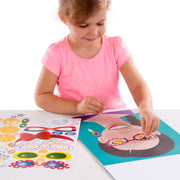 Make-a-Face Sticker Pad - Fashion Faces N7