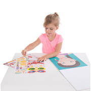 Make-a-Face Sticker Pad - Fashion Faces N7