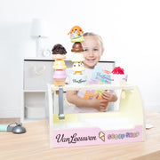 Melissa & Doug x Van Leeuwen Wooden Ice Cream Counter X0