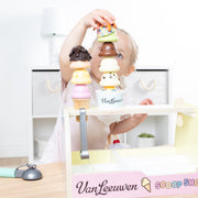 Melissa & Doug x Van Leeuwen Wooden Ice Cream Counter X0
