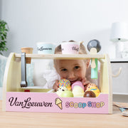 Melissa & Doug x Van Leeuwen Wooden Ice Cream Counter X0