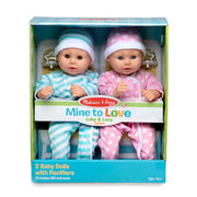 Mine to Love Twins Luke & Lucy Dolls H7
