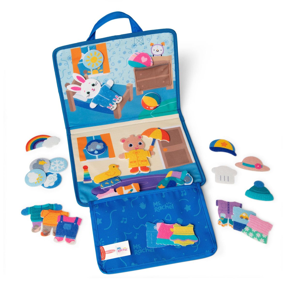 Ms. Rachel™ What to Wear Felt Activity Board F1
