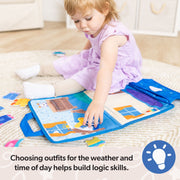 Ms. Rachel™ What to Wear Felt Activity Board U0