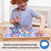 Ms. Rachel™  Wooden Phonics Alphabet Sound Puzzle - 26 Pieces D1