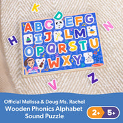 Ms. Rachel™  Wooden Phonics Alphabet Sound Puzzle - 26 Pieces D5