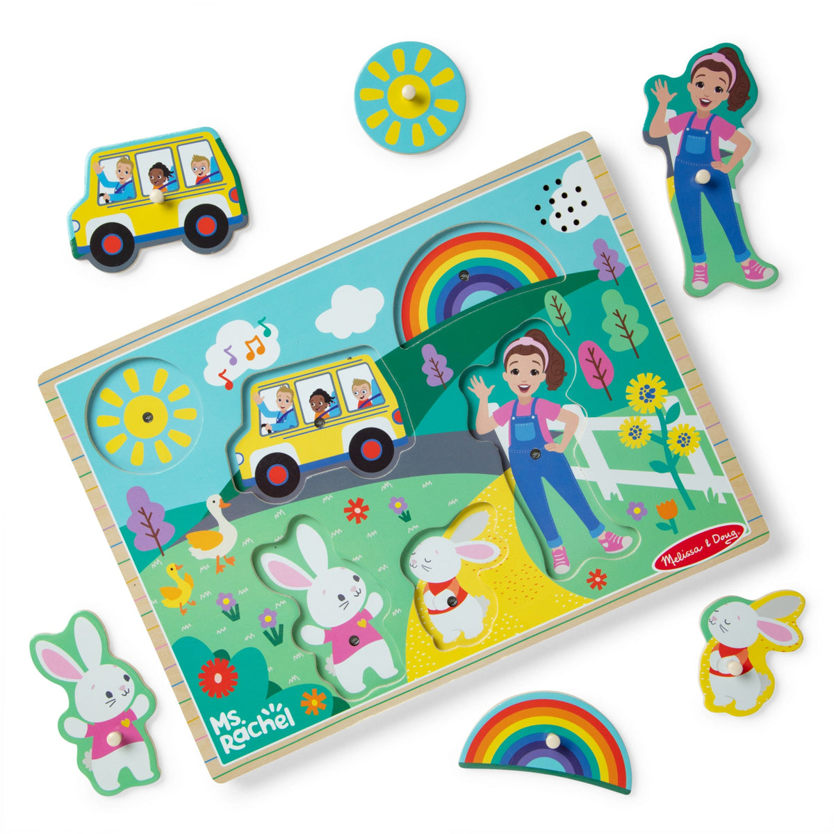 Ms. Rachel™ Wooden Song Puzzle – 6 Pieces I2