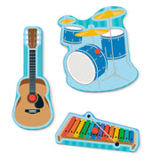 Musical Instruments Sound Puzzle - 8 Pieces D5