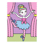 My First Paint With Water Kids' Art Pad With Paintbrush - Cheerleaders, Flowers, Fairies, and More D4
